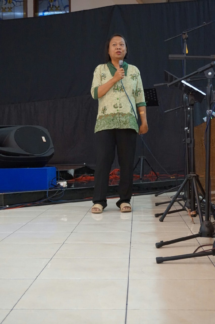 Kak Fani in Action Kak Fani in Action