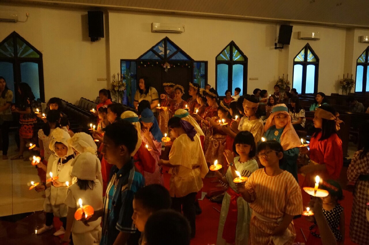Perayaan Natal Pelkat Pelayanan Anak (PA), Sabtu 09 Januari 2016