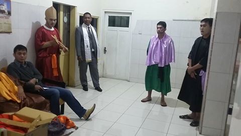 Persiapan Para Pemain Drama Paskah Persiapan Para Pemain Drama Paskah