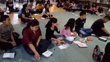 Adik-Adik Layan serius mengikuti Session Adik-Adik Layan serius mengikuti Session