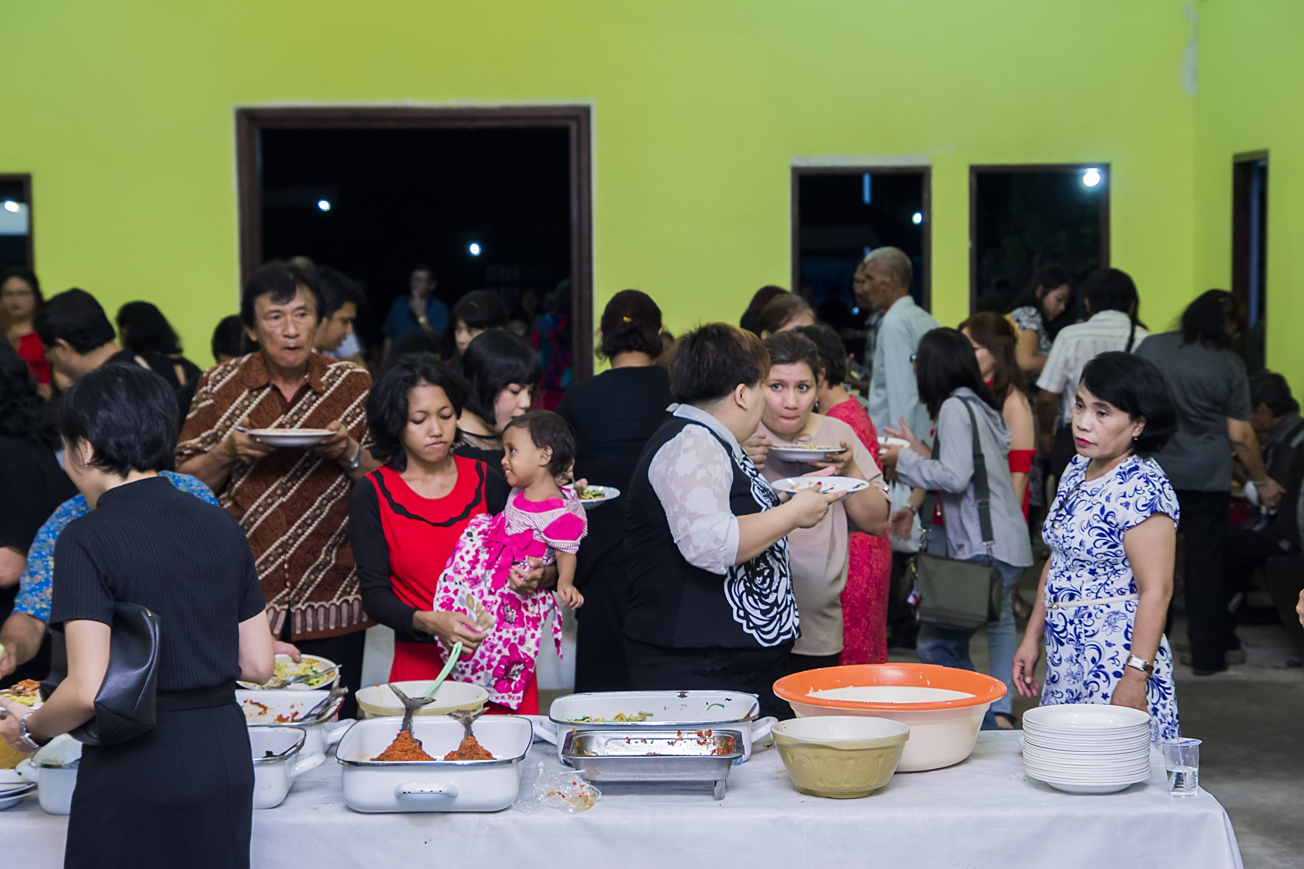 Suasana Jamuan Kasih Natal Jemaat Suasana Jamuan Kasih Natal Jemaat
