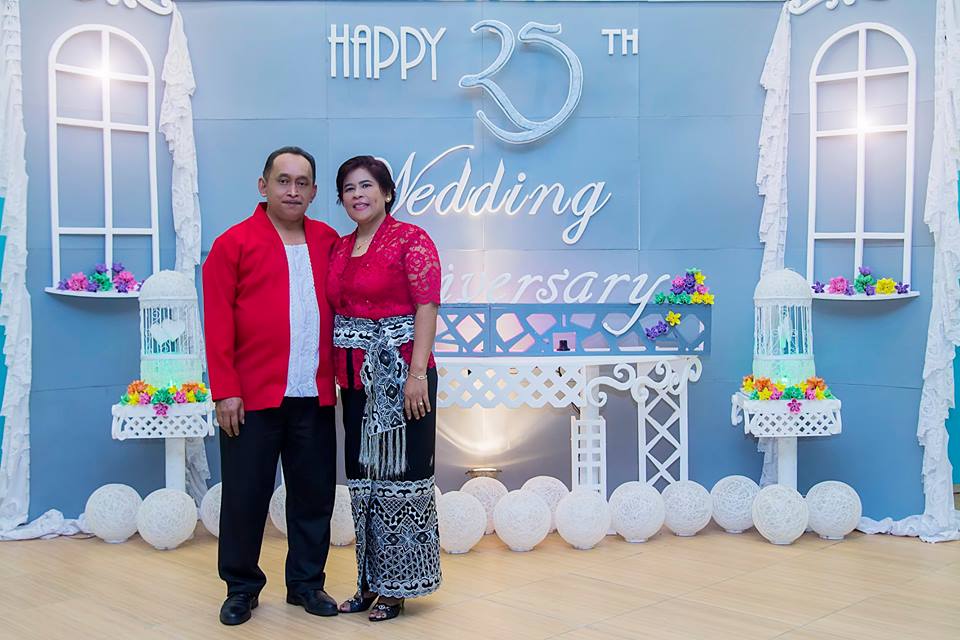 Ibadah Pengucapan Syukur HUT Perkawinan Pdt. Marianus Tupessy, S.Th. & Ibu Ni Nyoman Kembangari (Selasa, 25 April 2017 - GSG GPIB Bahtera Hayat Surabaya)