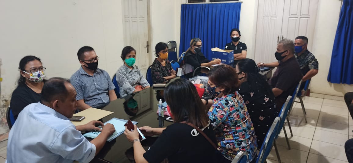Serah Terima Pelaksana Harian Majelis Jemaat (PHMJ) 2020
